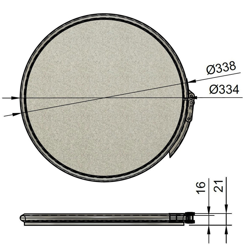 CV-Z – Deckel + Verschlussring für Staubschutz-Stahlfass