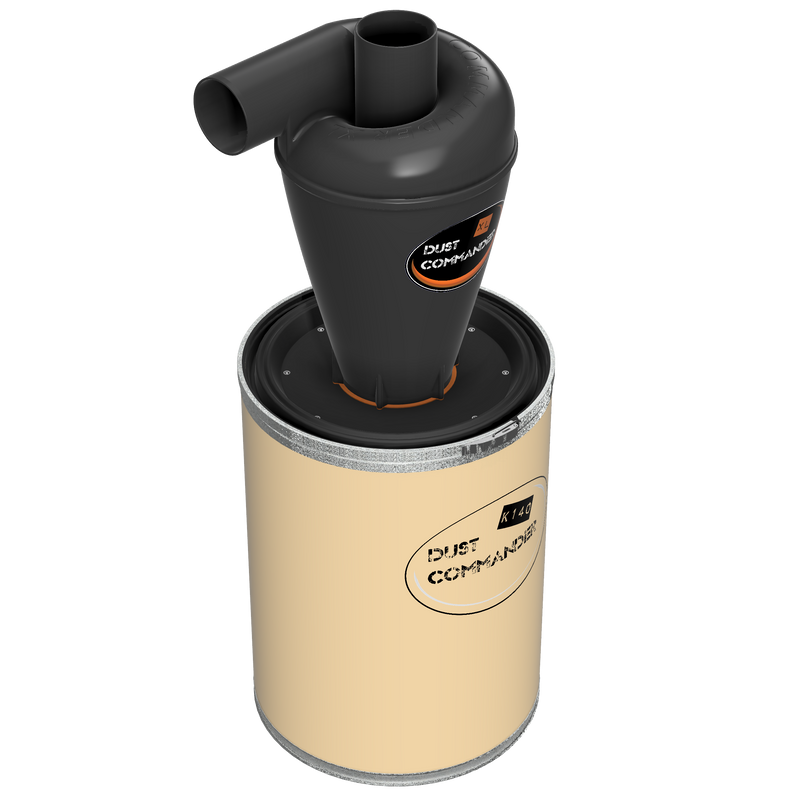 K140 – XL-Zyklonabscheider-Set 140 l Kraftfass