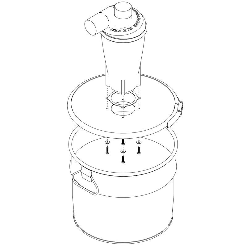S18 – 18 Liter Antistatic Zyklonfilter Kit