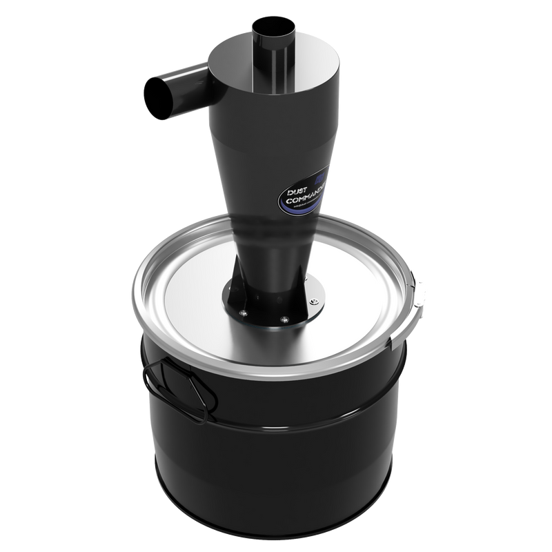 X18 – 18 Liter Industrie Zyklonfilter Stahl Kit