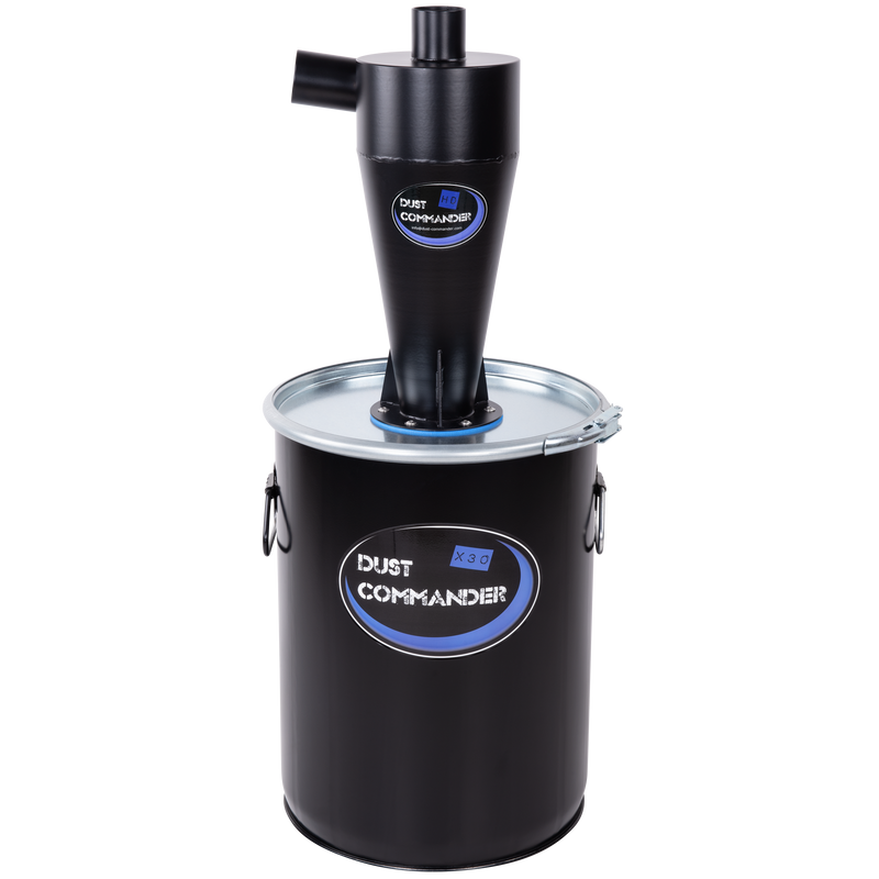 X30 – 30 Liter Industrie Zyklonfilter Stahl Kit