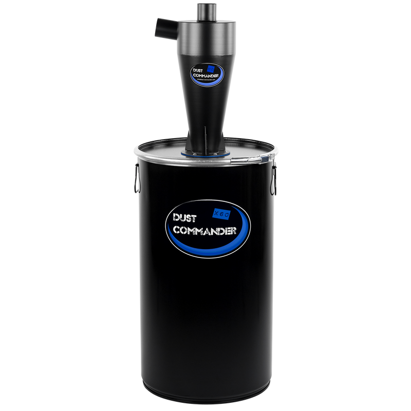 X60 – 60 Liter Industrie Zyklonfilter Stahl  Bausatz