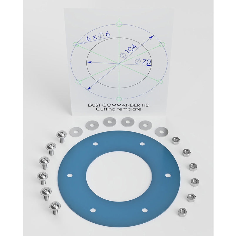 HD – Industrieller Hochleistungs Stahlzyklonfilter/abscheider