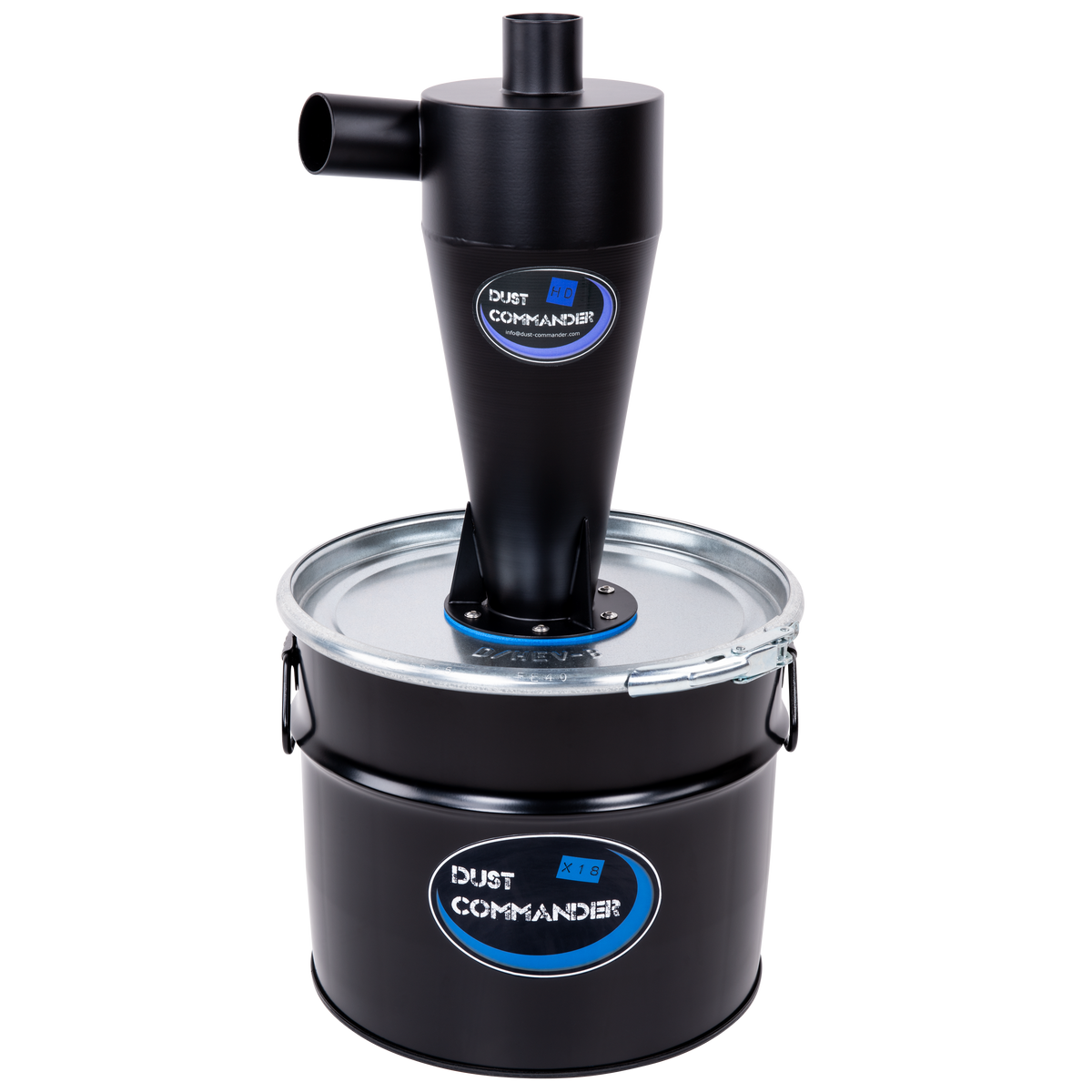 Dust Commander X18: 18-Liter-Industrie-Stahlzyklonfilter-Kit ...