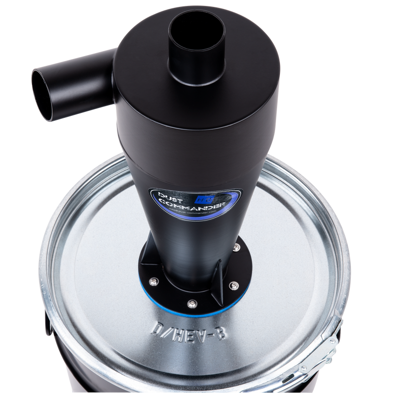 X18 – 18 Liter Industrie Zyklonfilter Stahl Kit