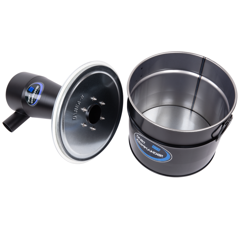 X18 – 18 Liter Industrie Zyklonfilter Stahl Kit