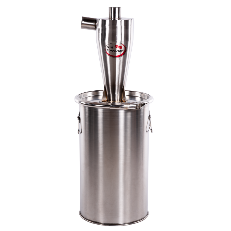 X30-SST – 30 Liter Industriezyklonfilter Edelstahl Kit