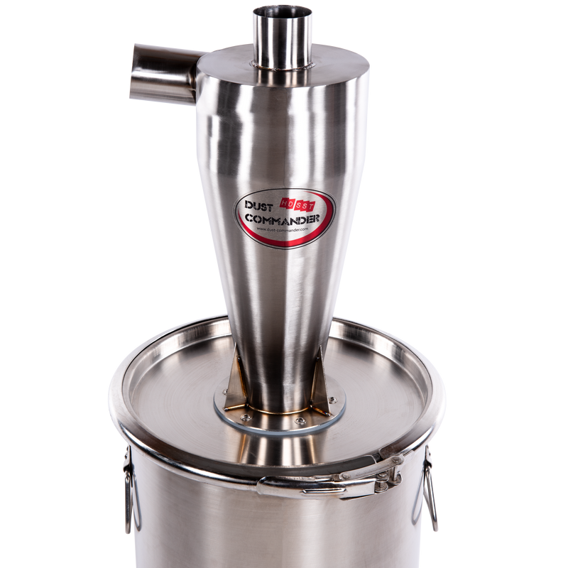 X30-SST – 30 Liter Industriezyklonfilter Edelstahl Kit