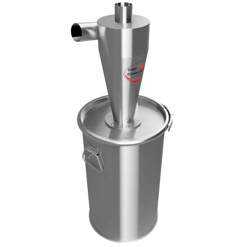 X30-SST – 30 Liter Industriezyklonfilter Edelstahl Kit