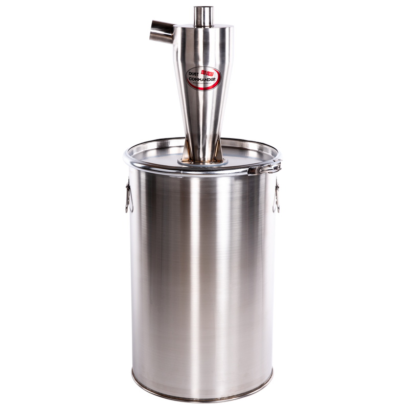 X60-SST – 60 Liter Industriezyklonfilter Edelstahl Kit