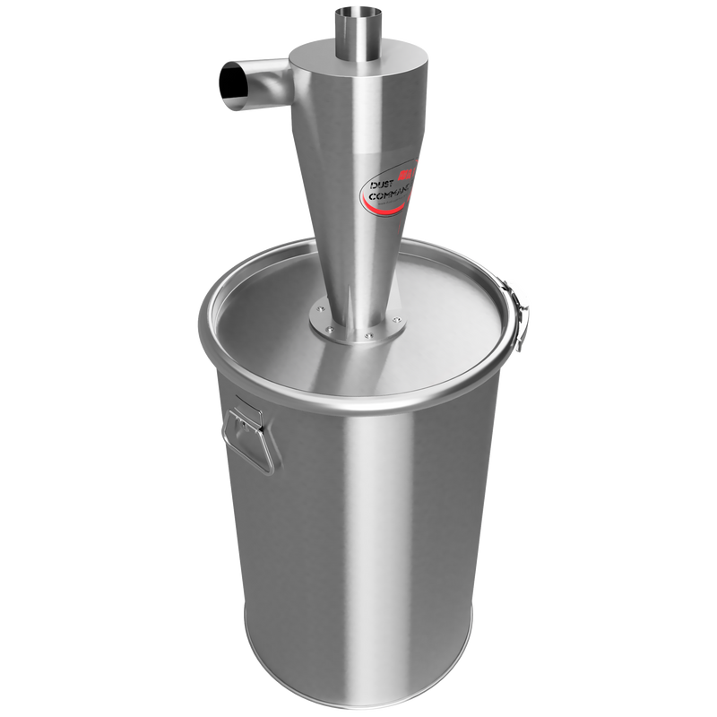 X60-SST – 60 Liter Industriezyklonfilter Edelstahl Kit